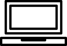 Open Laptop On Tracing Svg Vector, Free Vectors File